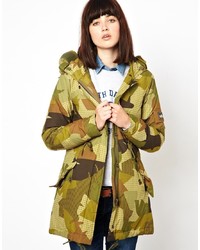 Anorak camouflage olive Penfield