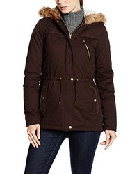 Anorak marron foncé Dorothy Perkins Tall