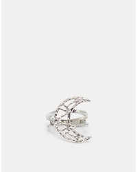 Bague argentée Asos