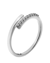 Bague argentée Dew