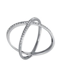 Bague argentée Michael Kors