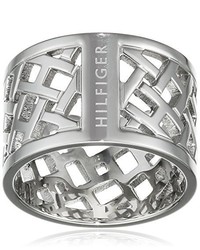 Bague argentée Tommy Hilfiger jewelry