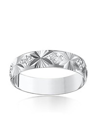 Bague blanche Theia