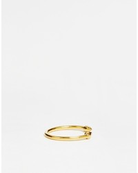 Bague dorée Asos