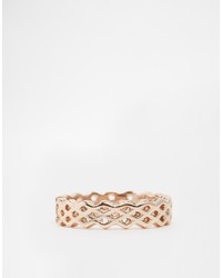 Bague dorée Asos