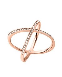 Bague dorée Michael Kors