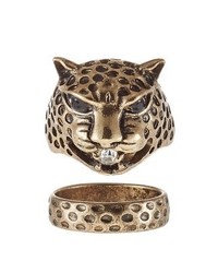 Bague dorée Only