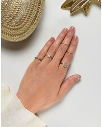 Bague dorée Asos