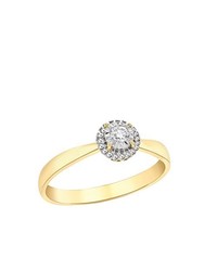 Bague jaune Pave Prive