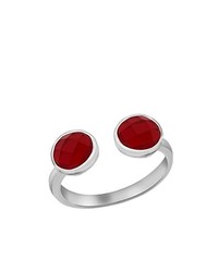 Bague rouge Tuscany Silver