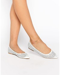 Ballerines blanches Asos