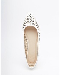 Ballerines blanches Asos