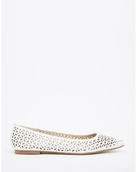 Ballerines blanches Asos