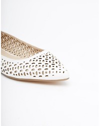 Ballerines blanches Asos