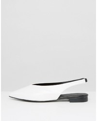 Ballerines blanches Asos