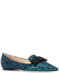 Ballerines bleu marine Jimmy Choo