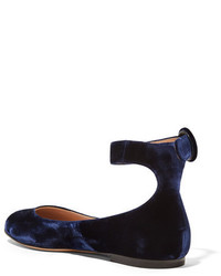 Ballerines bleu marine Gianvito Rossi