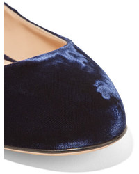 Ballerines bleu marine Gianvito Rossi