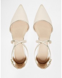 Ballerines dorées Asos