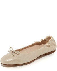 Ballerines dorées LK Bennett