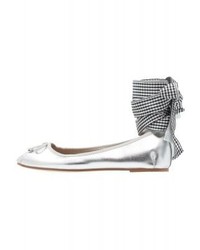 Ballerines en cuir argentées Coolway