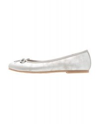Ballerines en cuir argentées Tamaris