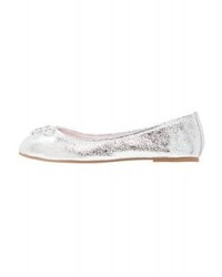 Ballerines en cuir argentées Tom Tailor