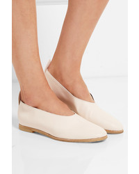 Ballerines en cuir blanches Joseph