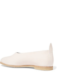 Ballerines en cuir blanches Joseph