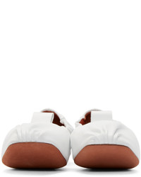 Ballerines en cuir blanches Acne Studios