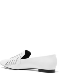 Ballerines en cuir blanches Proenza Schouler