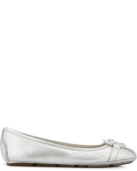 Ballerines en cuir grises MICHAEL Michael Kors