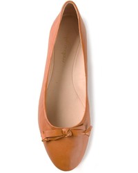 Ballerines en cuir marron Mellow Yellow