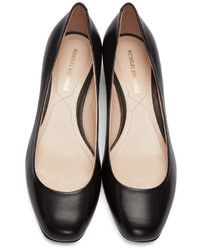 Ballerines en cuir noires Nicholas Kirkwood