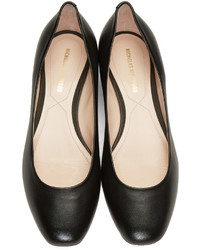 Ballerines en cuir noires Nicholas Kirkwood