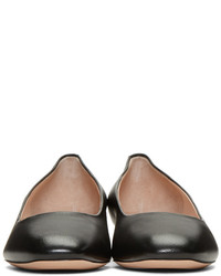 Ballerines en cuir noires Nicholas Kirkwood