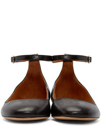 Ballerines en cuir noires Isabel Marant