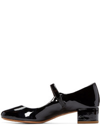 Ballerines en cuir noires Marc Jacobs