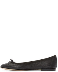 Ballerines en cuir noires Repetto