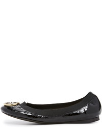 Ballerines en cuir noires Tory Burch