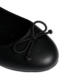 Ballerines en cuir noires Asos