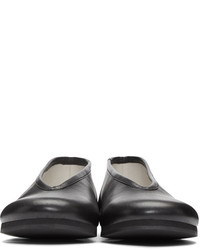 Ballerines en cuir noires Comme des Garcons