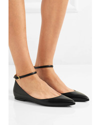 Ballerines en cuir noires Tom Ford