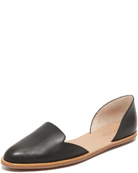 Ballerines en cuir noires Loeffler Randall