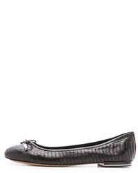 Ballerines en cuir noires Michael Kors