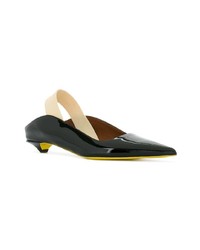 Ballerines en cuir noires Proenza Schouler