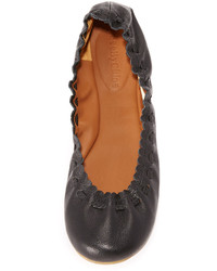 Ballerines en cuir noires See by Chloe