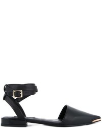 Ballerines en cuir noires Senso