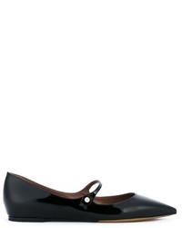 Ballerines en cuir noires Tabitha Simmons