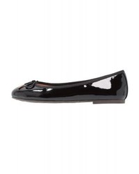 Ballerines en cuir noires Tamaris